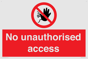 No unauthorised access